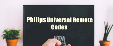philips universal remote codes